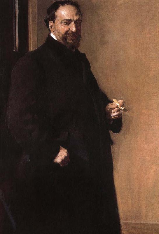 Ibanez portrait, Joaquin Sorolla